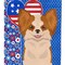 Edge Collections - 11.25" X 15.50" - Multicolor - American Patriotic Chihuahua Flag - 1 Piece